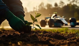 F1 team invests in nature-based carbon removal