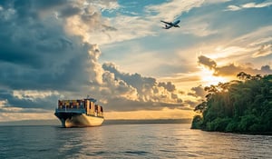 Gabon introduces carbon levy for airlines and shipping